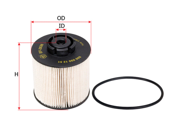 EF-2636 Fuel Filter Product Image