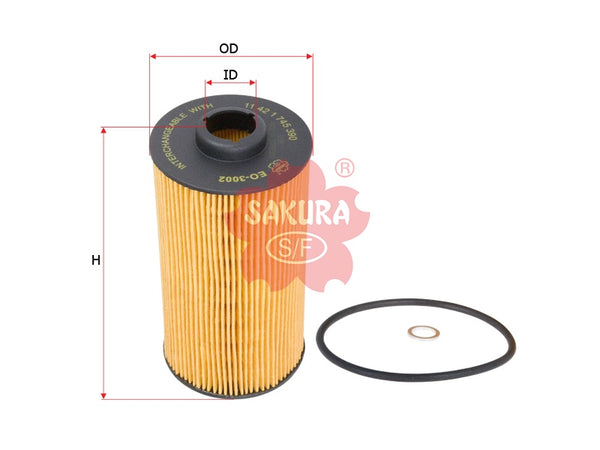 EO-3002 Oil Filter Product Image