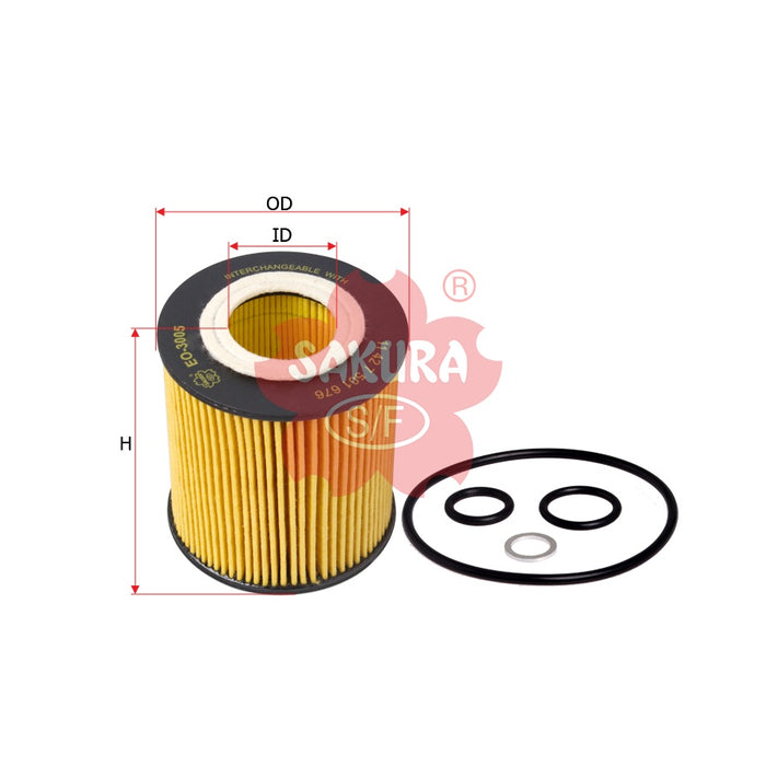 EO-3005 Oil Filter Product Image