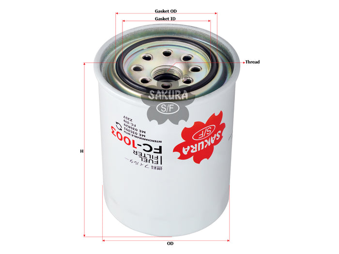 FC-1003 Fuel Filter Product Image