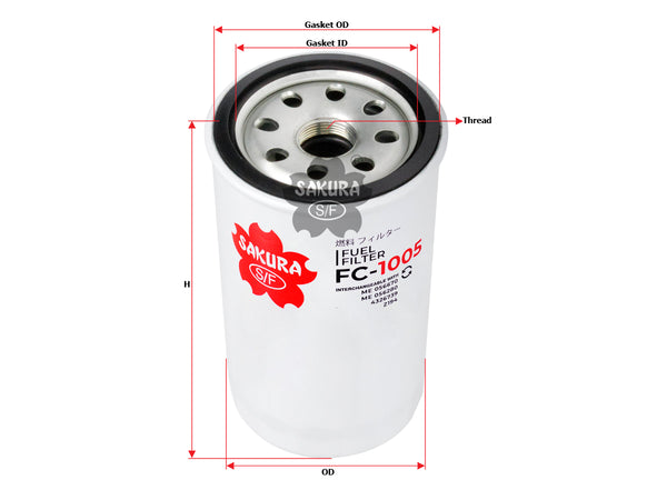 FC-1005 Fuel Filter Product Image