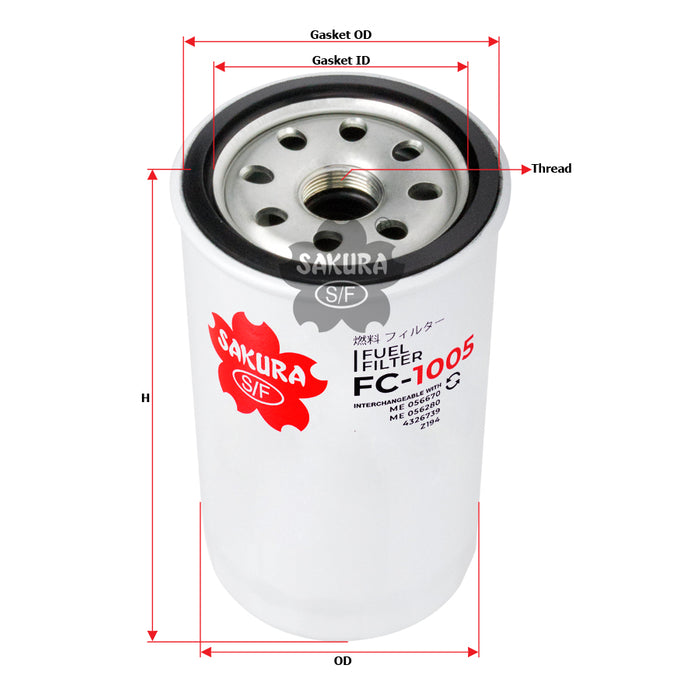 FC-1005 Fuel Filter Product Image