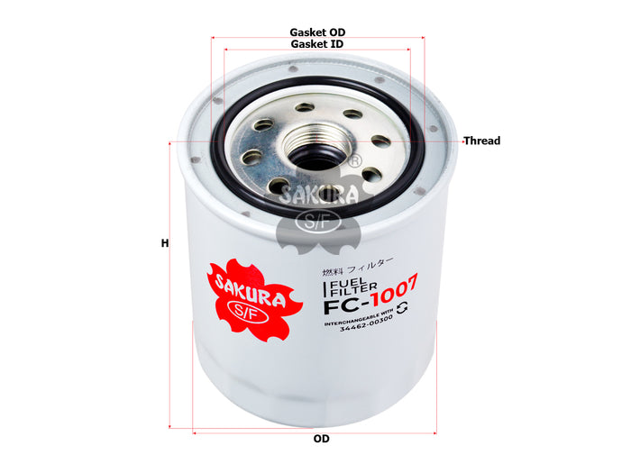 FC-1007 Fuel Filter Product Image