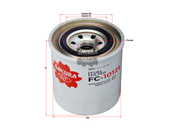 FC-10121 Fuel Filter Product Image