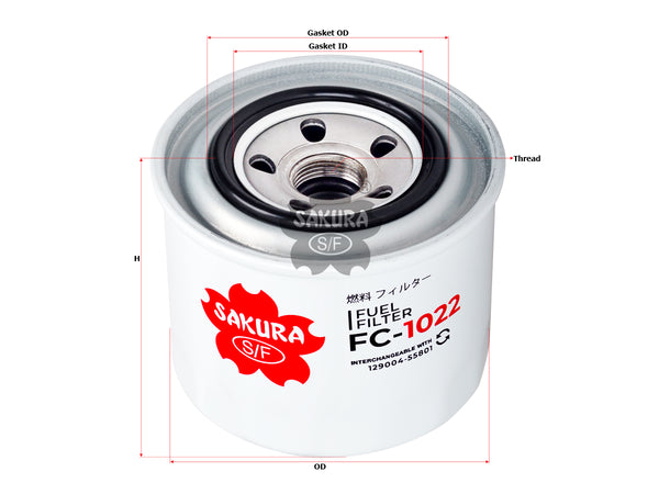 FC-1022 Fuel Filter Product Image