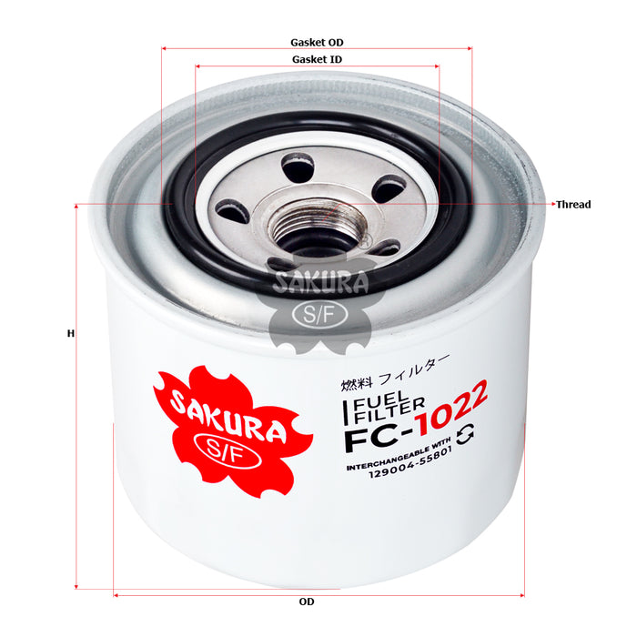 FC-1022 Fuel Filter Product Image