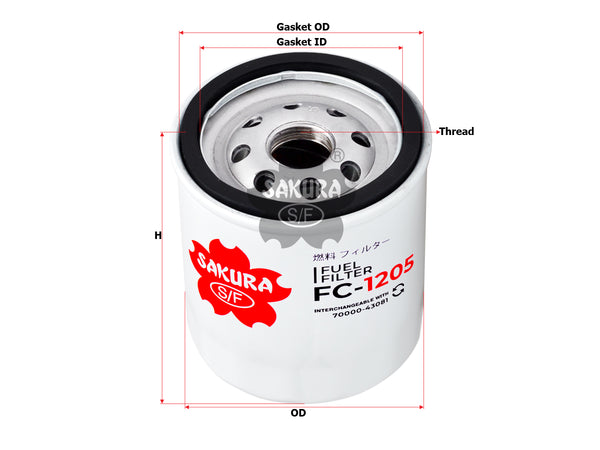 FC-1205 Fuel Filter Product Image