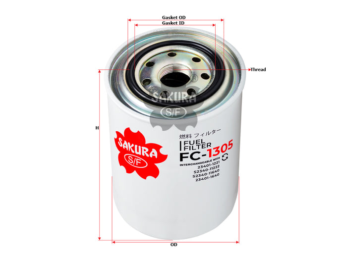 FC-1305 Fuel Filter Product Image