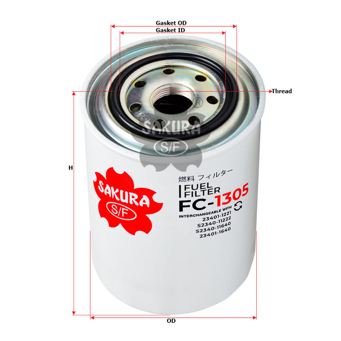 FC-1305 Fuel Filter Product Image