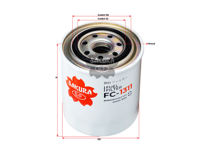 FC-1311 Fuel Filter Product Image