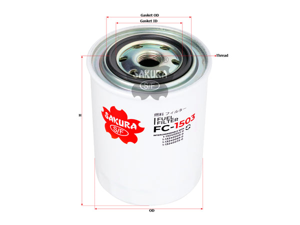 FC-1503 Fuel Filter Product Image