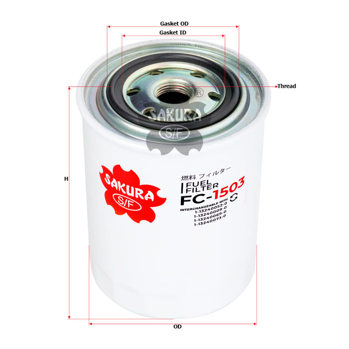 FC-1503 Fuel Filter Product Image