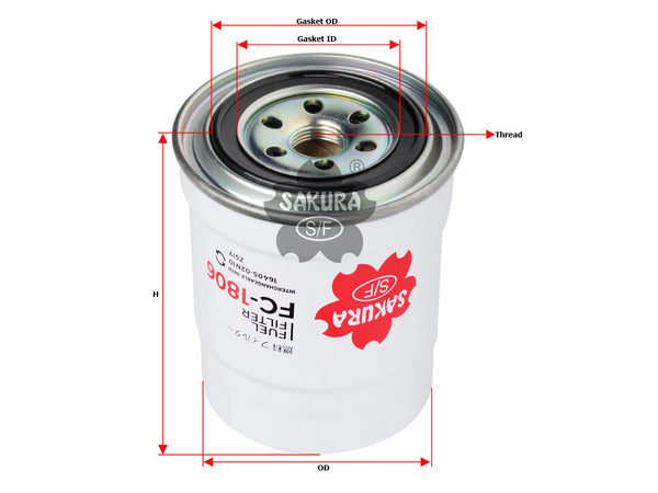 FC-1806 Fuel Filter Product Image