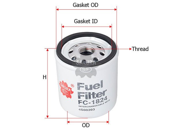 FC-1824 Fuel Filter Product Image