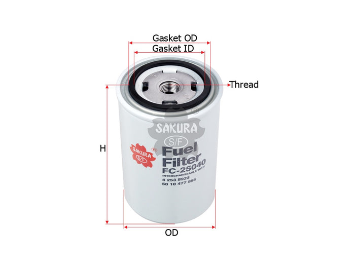 FC-25040 Fuel Filter Product Image