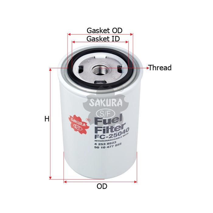 FC-25040 Fuel Filter Product Image