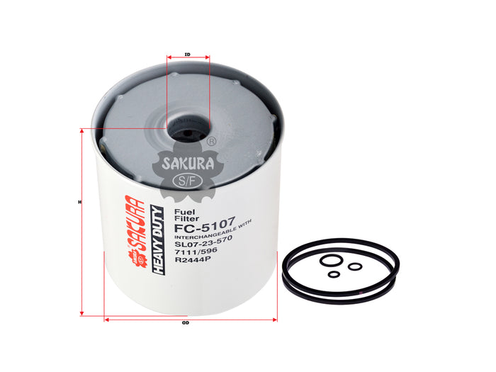 FC-5107 Fuel Filter Product Image