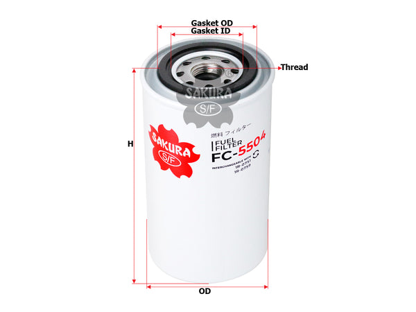 FC-5504 Fuel Filter Product Image