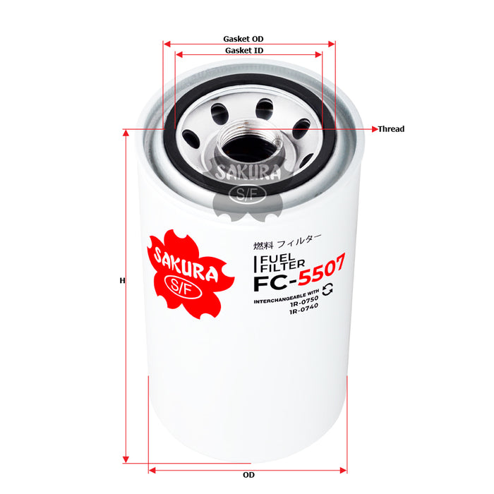 FC-5507 Fuel Filter Product Image