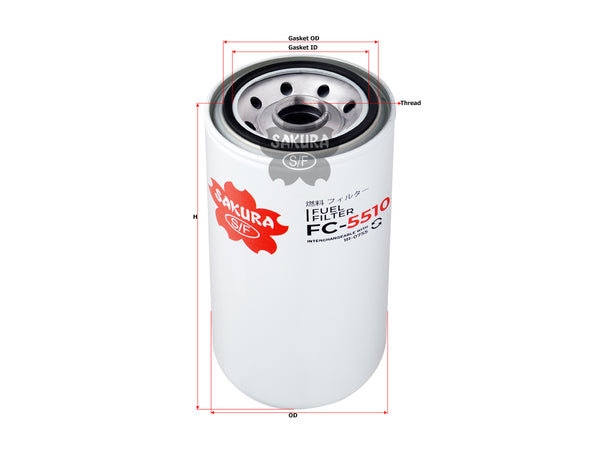 FC-5510 Fuel Filter Product Image