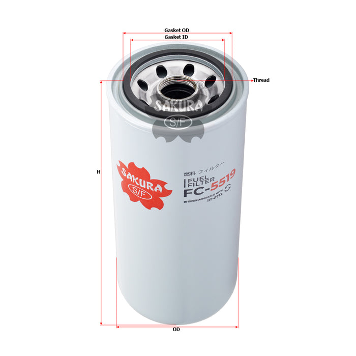 FC-5519 Fuel Filter Product Image