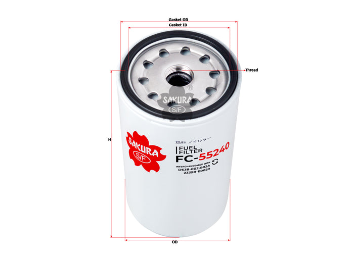 FC-55240 Fuel Filter Product Image