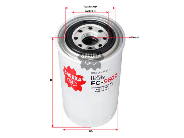 FC-5602 Fuel Filter Product Image