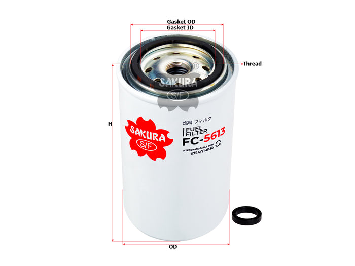 FC-5613 Fuel Filter Product Image