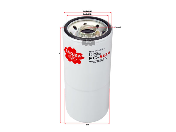 FC-5614 Fuel Filter Product Image