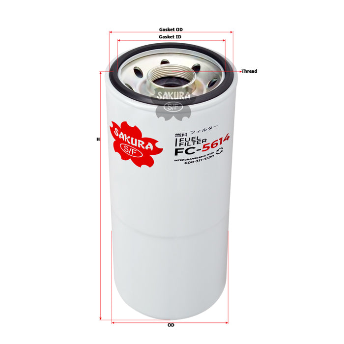 FC-5614 Fuel Filter Product Image