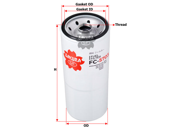 FC-5703 Fuel Filter Product Image