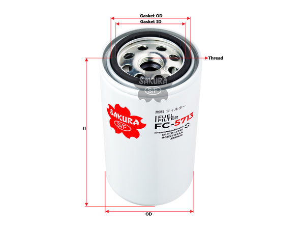 FC-5713 Fuel Filter Product Image