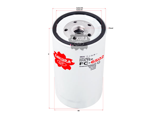 FC-6502 Fuel Filter Product Image