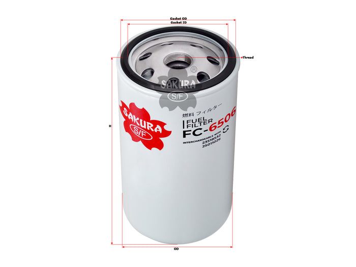 FC-6506 Fuel Filter Product Image