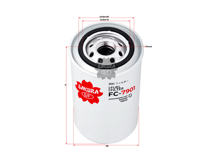 FC-7901 Fuel Filter Product Image