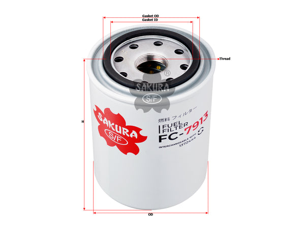 FC-7913 Fuel Filter Product Image