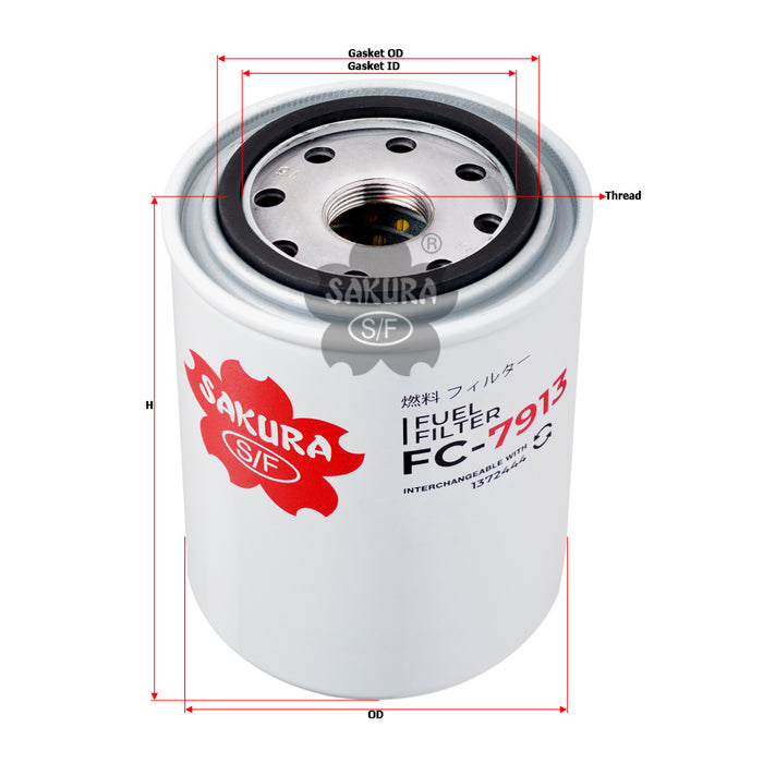 FC-7913 Fuel Filter Product Image
