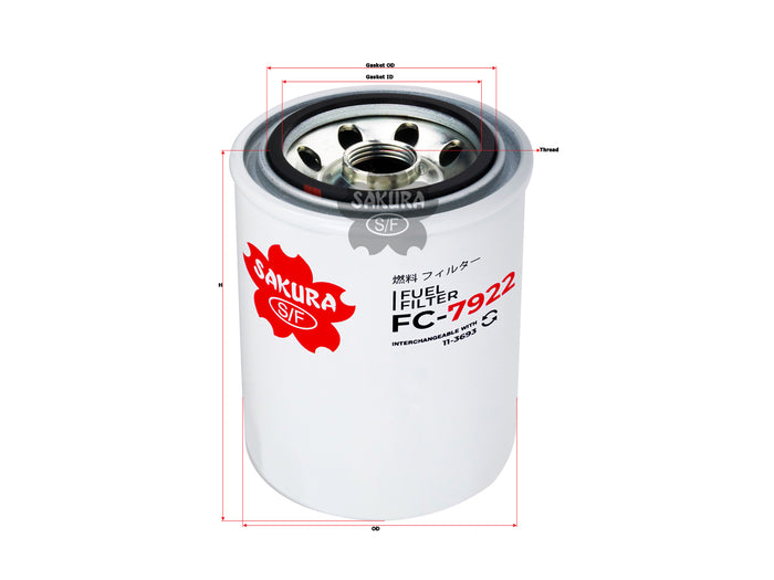 FC-7922 Fuel Filter Product Image