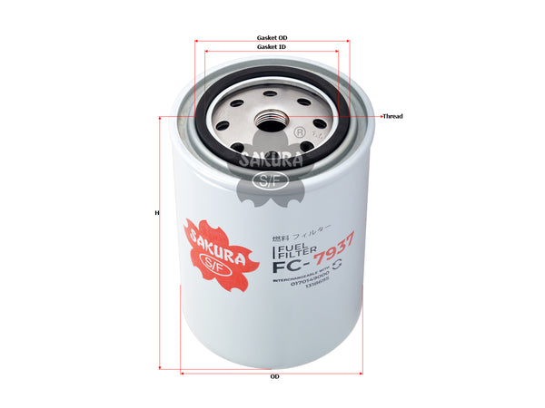 FC-7937 Fuel Filter Product Image