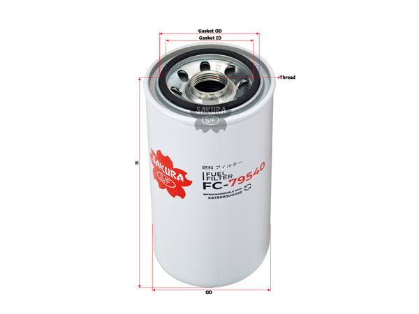 FC-79540 Fuel Filter Product Image