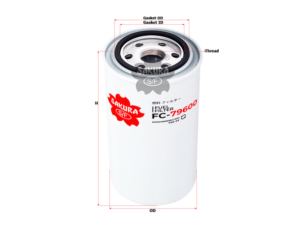 FC-79600 Fuel Filter Product Image