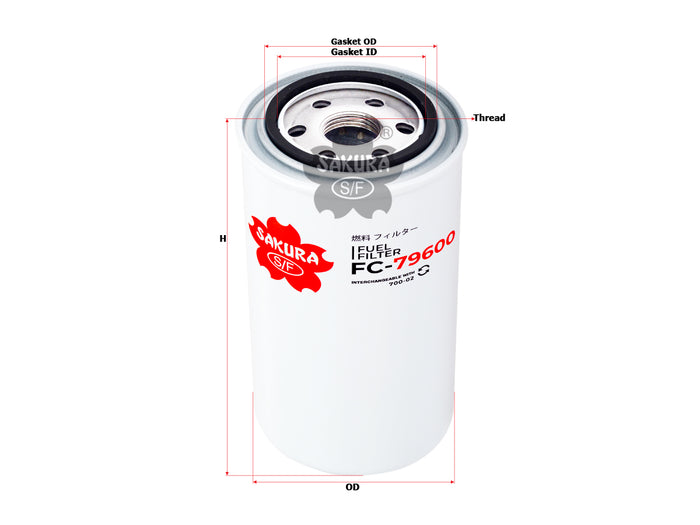 FC-79600 Fuel Filter Product Image