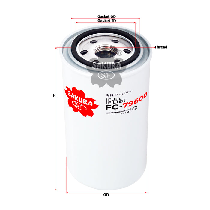 FC-79600 Fuel Filter Product Image