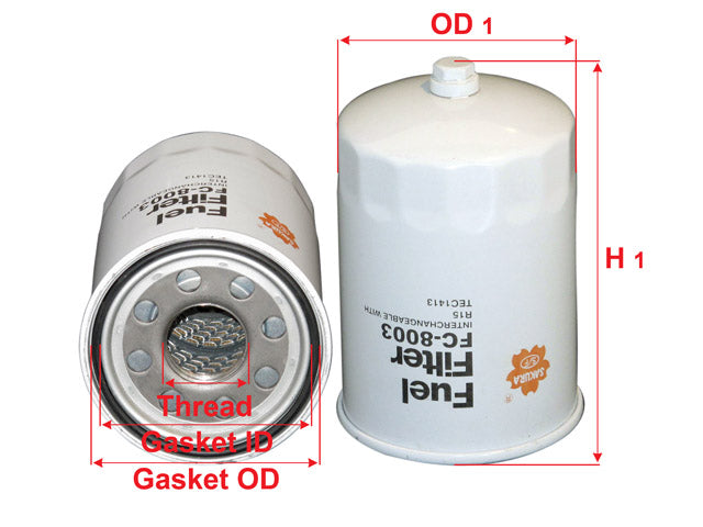 FC-8003 Fuel Filter Product Image