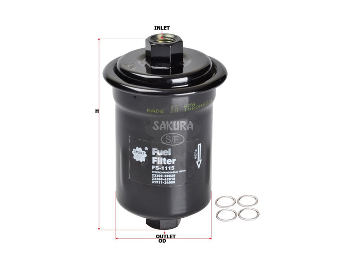 FS-1115 Fuel Filter Product Image