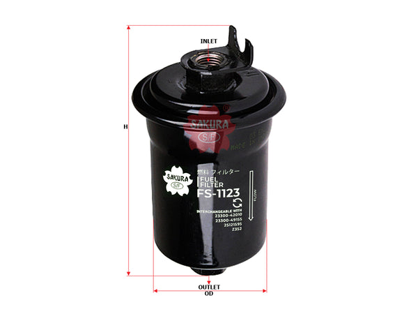 FS-1123 Fuel Filter Product Image