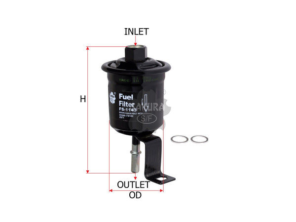 FS-1143 Fuel Filter Product Image