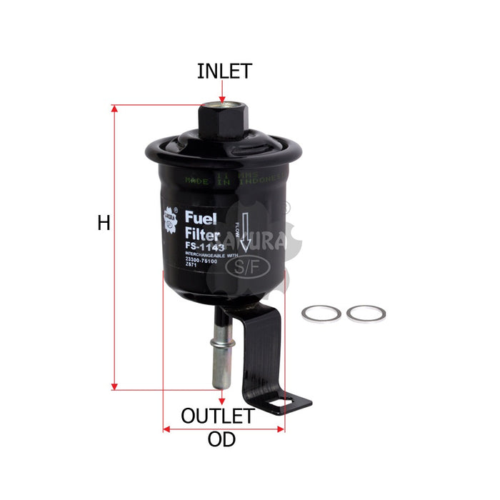 FS-1143 Fuel Filter Product Image