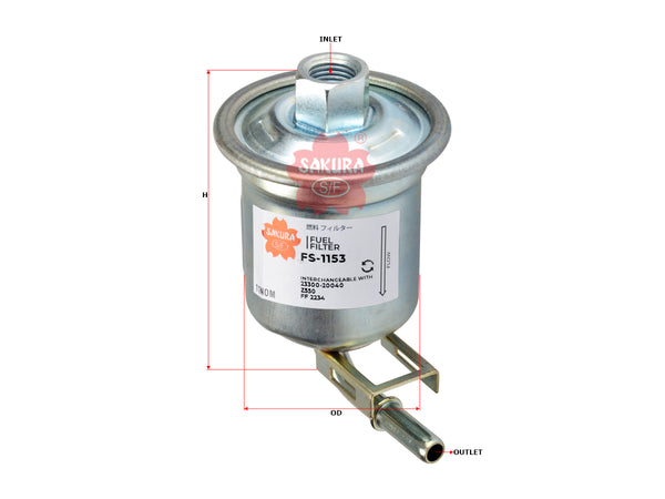 FS-1153 Fuel Filter Product Image