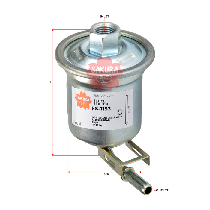 FS-1153 Fuel Filter Product Image